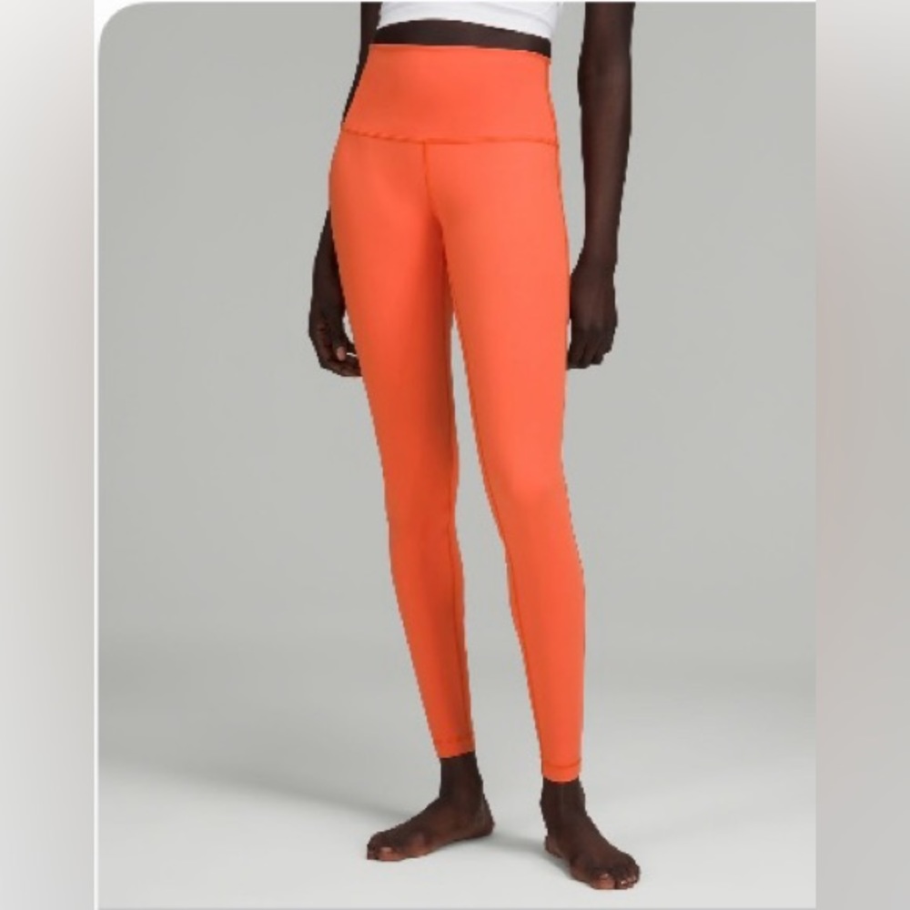 Wunder Under HR Tight 28” - size 6 - color is more orange like stock photo